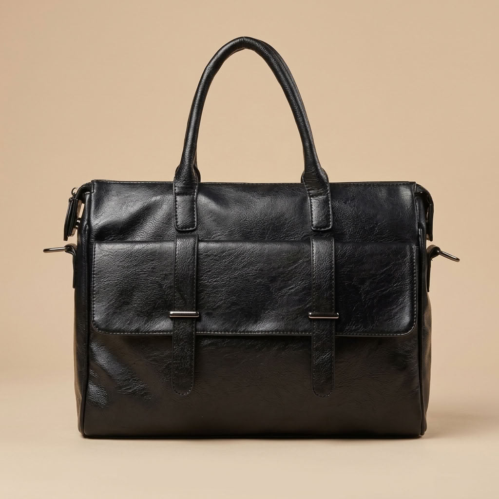 Sac Ordinateur Homme en Cuir | Léon VALMONT OFFICIEL