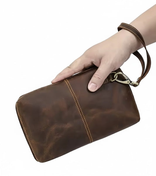 Pochette en cuir VALMONT