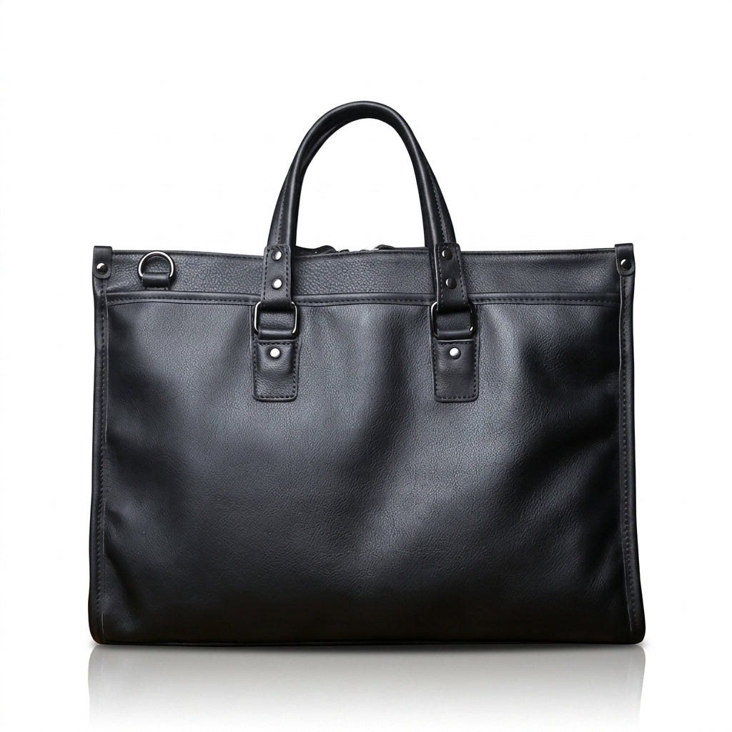 Mallette porte-documents homme en cuir noir Le Sterling VALMONT Image