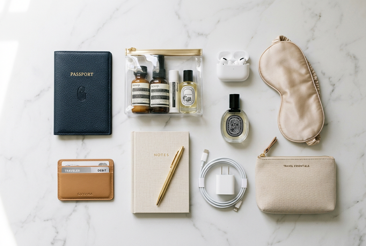Les Essentiels à Toujours Avoir dans son Bagage Cabine VALMONT Image