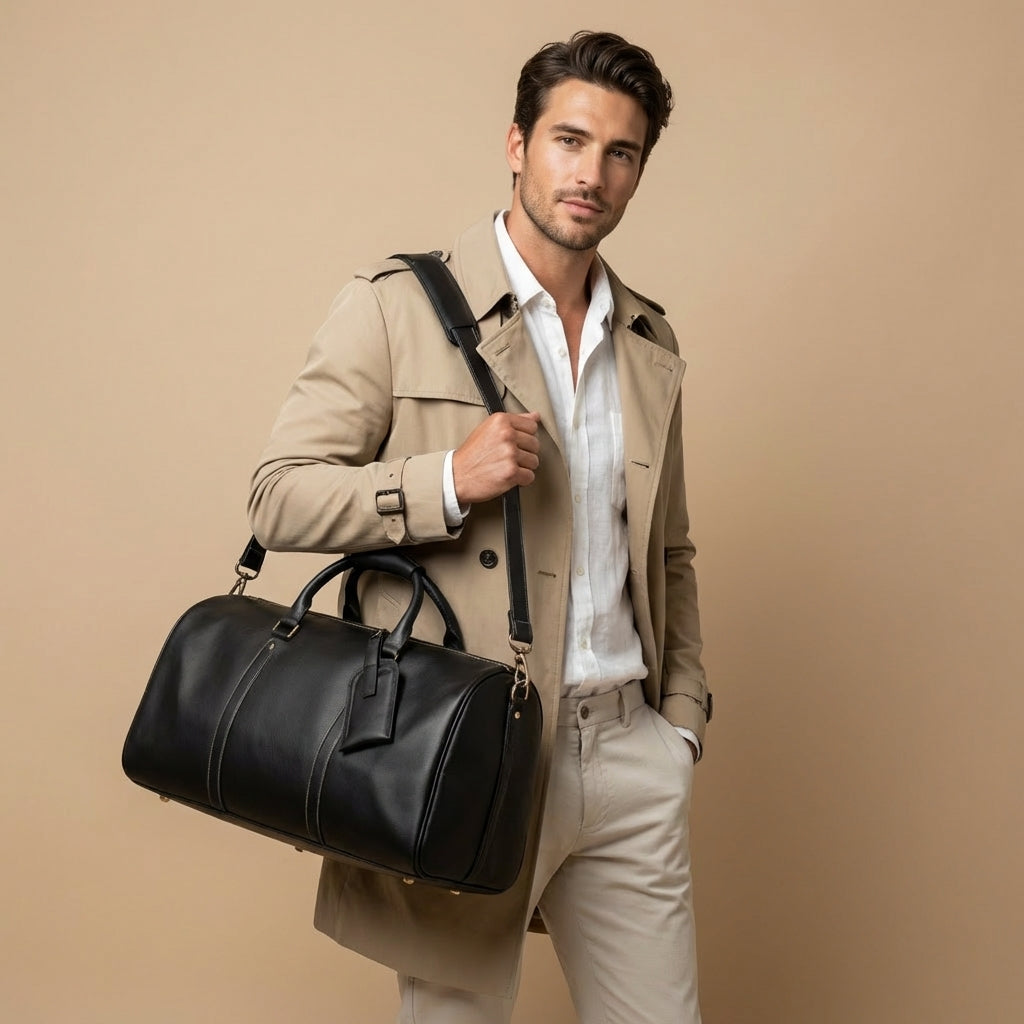 Collection sacs de voyage en cuir VALMONT