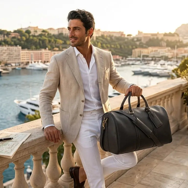 Collection sacs de voyage en cuir VALMONT