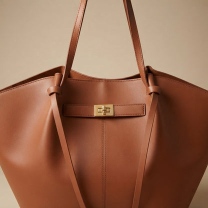 Sac Cabas VALMONT | Ailé Marron