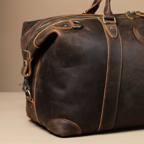 Sac de Voyage Homme en Cuir "Le Marius" | VALMONT VALMONT