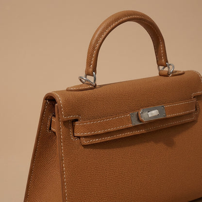 Sac à Main Trapèze en Cuir | Modèle Éclipse
