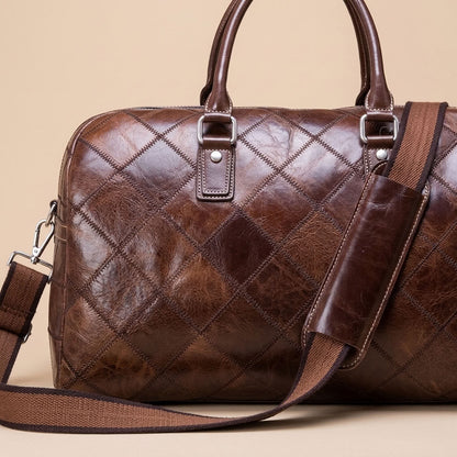 Sac de Voyage Homme en Cuir Vintage "Edgar" | VALMONT VALMONT
