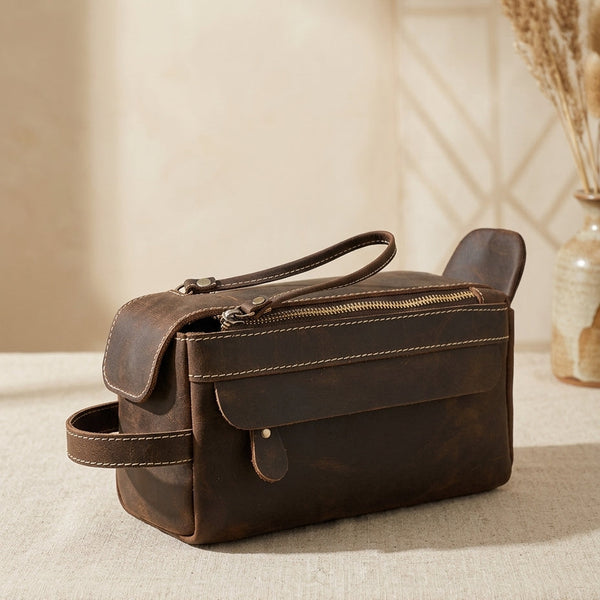 Trousse "Escale" | Trousse de Toilette Homme pour Voyage et Déplacements