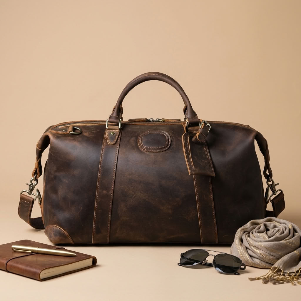 Sac de Voyage Homme en Cuir "Marius" | VALMONT VALMONT