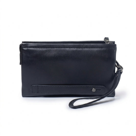 Pochette "Maîtrise" Cuir véritable homme | Valmont