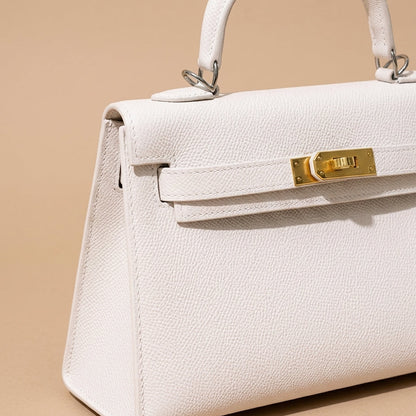 Sac à Main Trapèze en Cuir | Modèle Éclipse