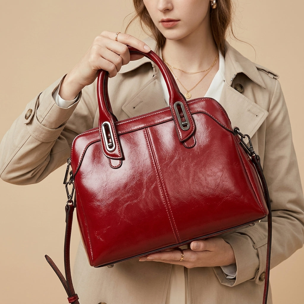 Sac à Main Élégance VALMONT porté zoom qualité