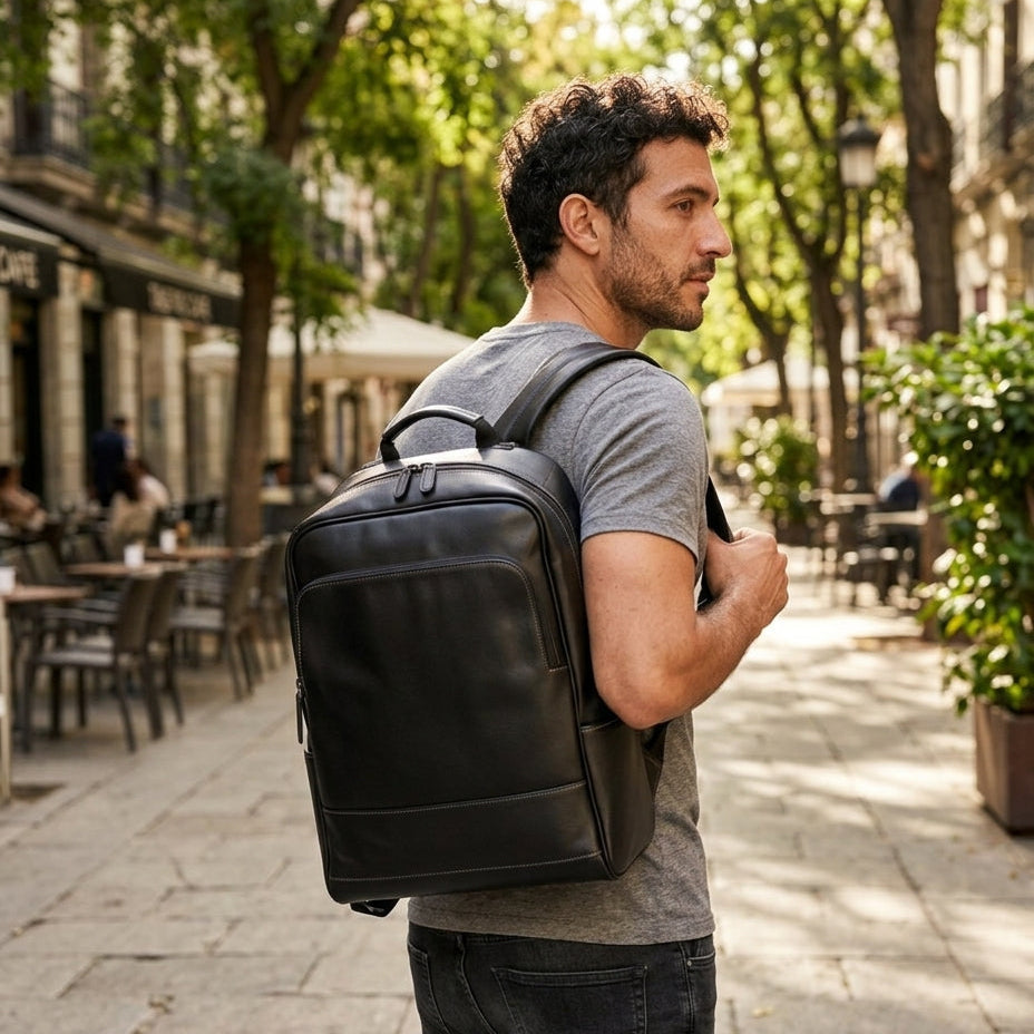Sac à Dos En Cuir “Oslo” | VALMONT