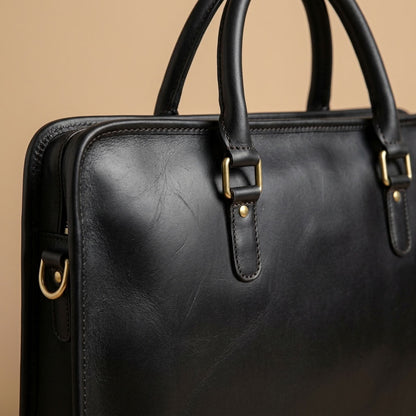 Sacoche Ordinateur Homme en Cuir "Alban" | VALMONT VALMONT OFFICIEL
