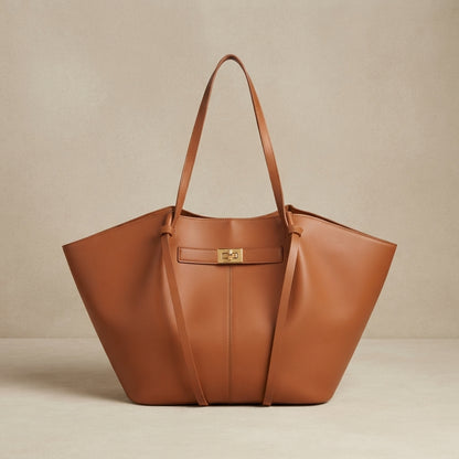 Sac Cabas VALMONT | Ailé Marron