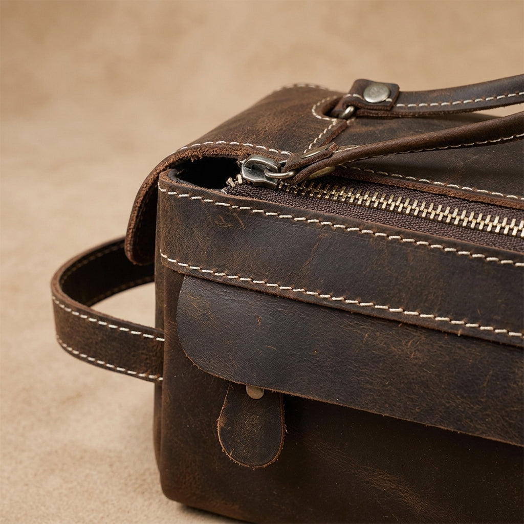 Trousse "Escale" | Trousse de Toilette Homme pour Voyage et Déplacements