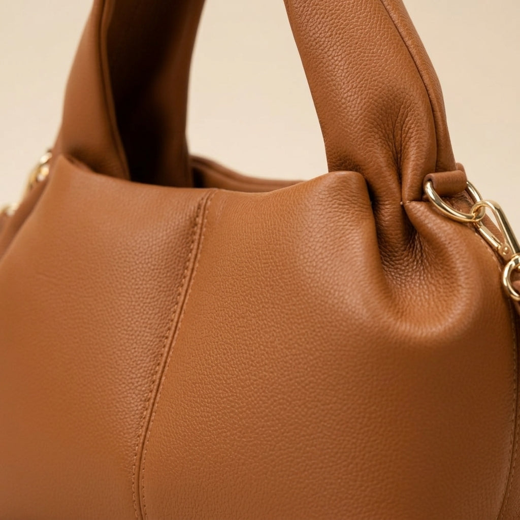 Mini sac porté main Ondine en cuir de veau grainé – VALMONT