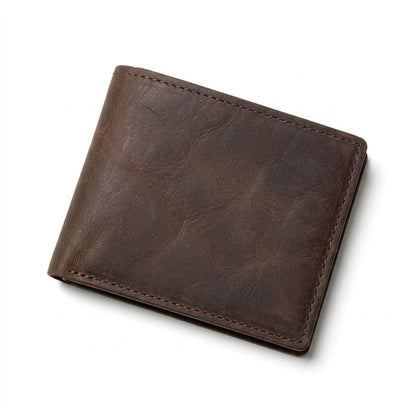 Portefeuille Cuir Homme Crazy Horse "L’Héritier" | VALMONT VALMONT
