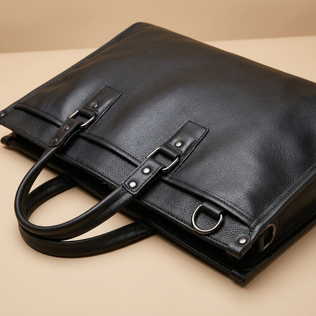 Sterling | Mallette porte-documents en cuir de vachette VALMONT