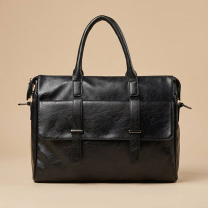 Sac Ordinateur Homme en Cuir | Léon VALMONT OFFICIEL