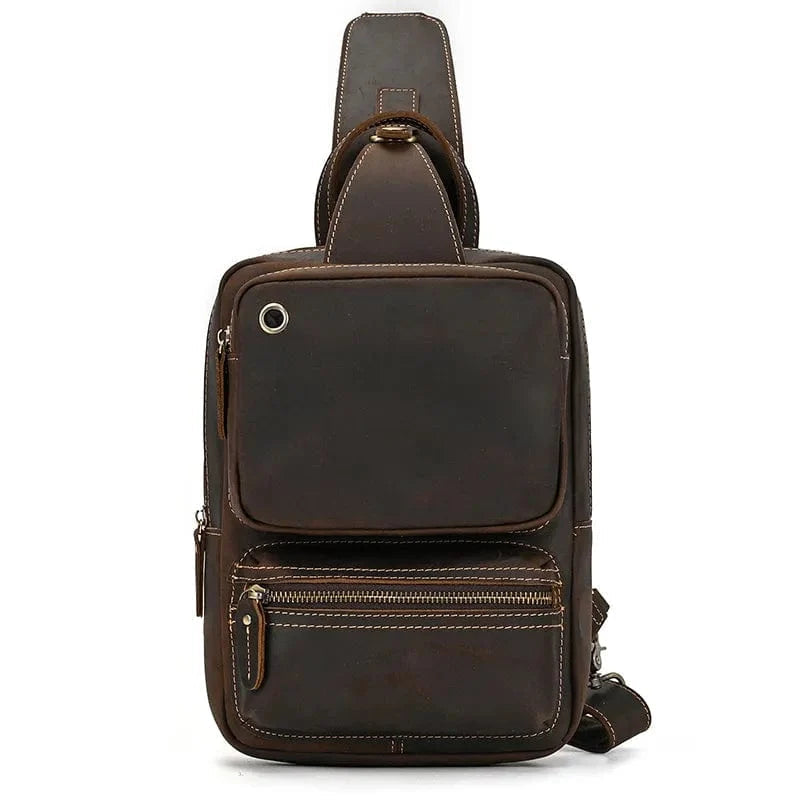 Sac Banane Homme en Cuir Véritable "Matteo" | VALMONT VALMONT