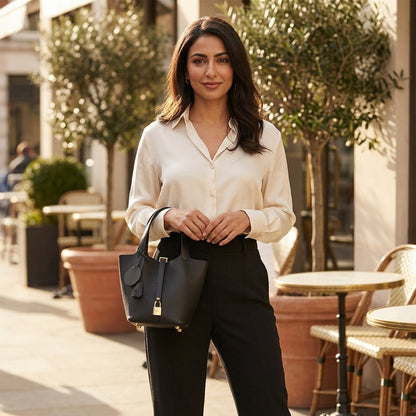Sac Seau Lysa | Fourre-Tout en Cuir