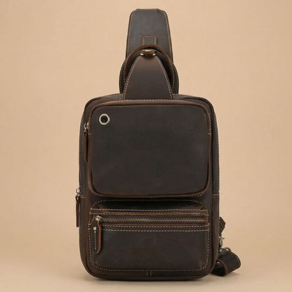 Sac Banane Homme en Cuir Véritable "Matteo" | VALMONT VALMONT