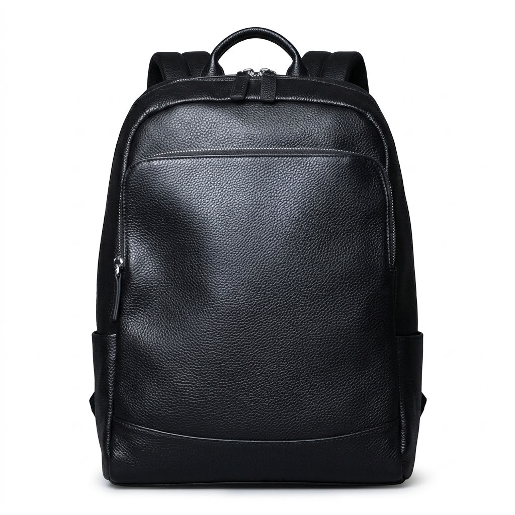 Sac à dos cuir noir homme – Le Sillage VALMONT