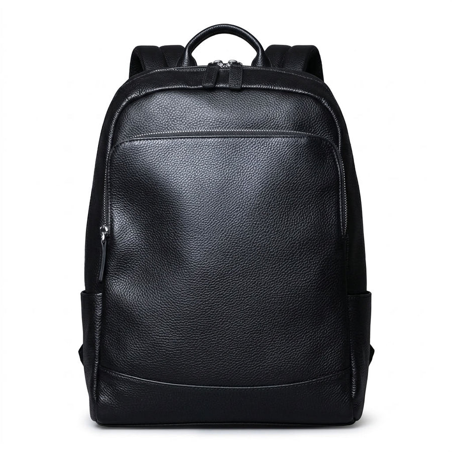 Sac à dos cuir noir homme – Le Sillage VALMONT