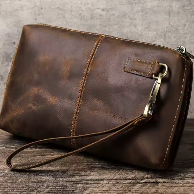 Pochette en cuir VALMONT