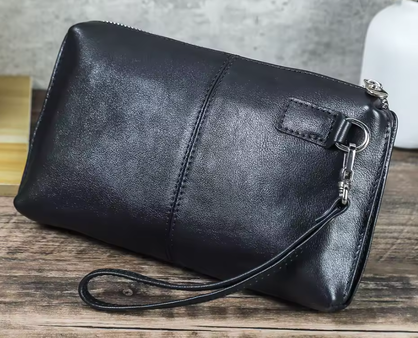 Pochette en cuir VALMONT