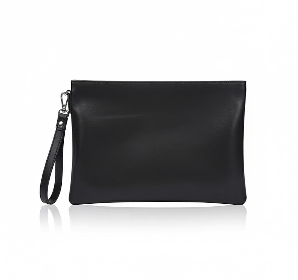 Pochette VALMONT – Cuir d’Agneau Véritable