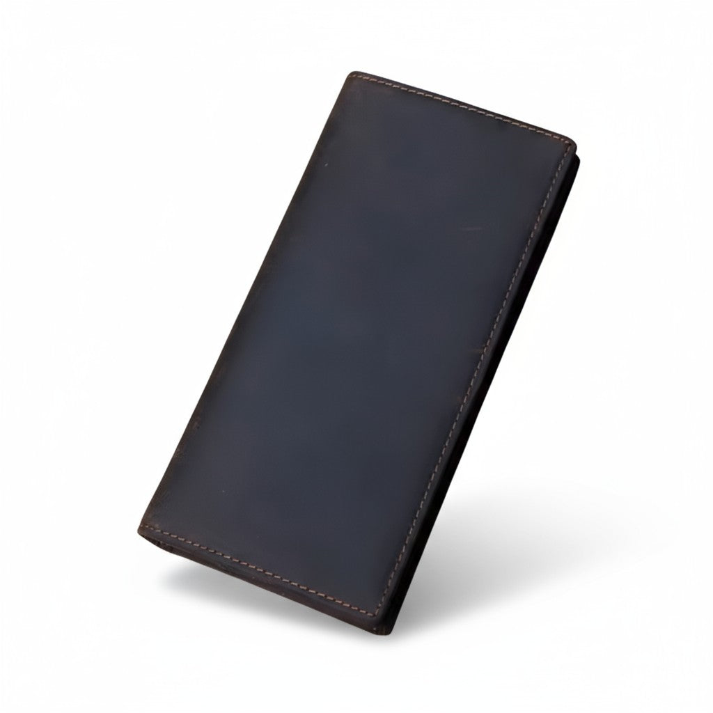 Portefeuille en Cuir de Vache VALMONT noir, vue principale