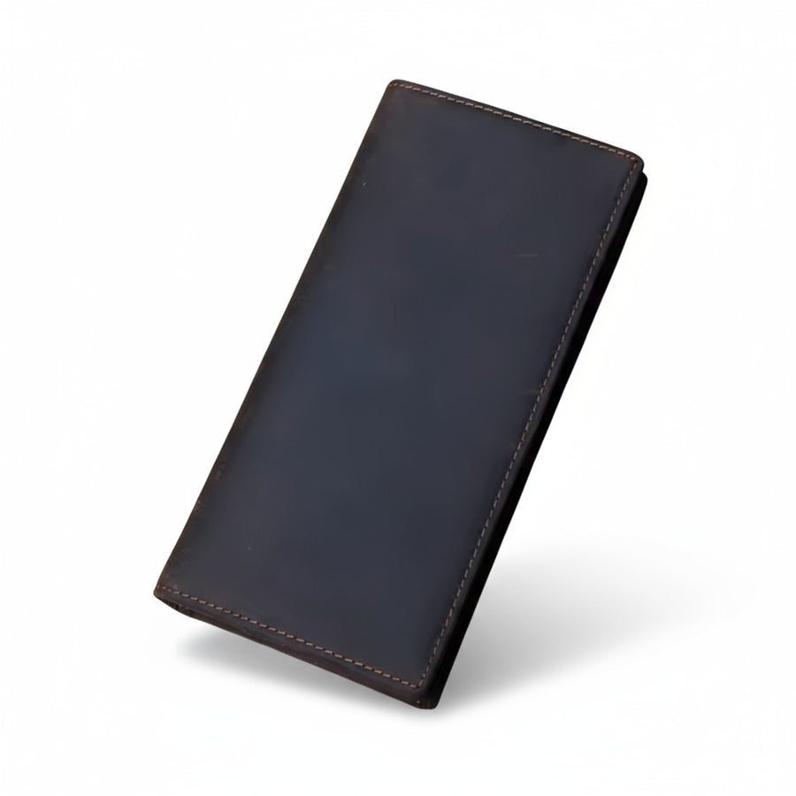Portefeuille en Cuir de Vache VALMONT noir, vue principale