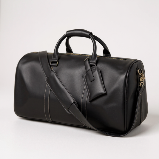 Sac Weekender Valmont – Cuir Pleine Fleur Marron