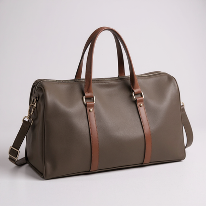 Sac Valmont Voyage – PU Imperméable Noir