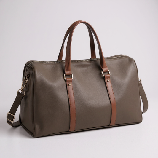 Sac Valmont Voyage – PU Imperméable Noir