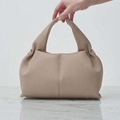 Sac à main en cuir grainé "Ondine " | VALMONT