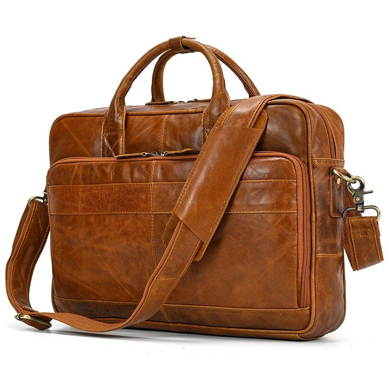 Sac Ordinateur en Cuir Homme | Elliot VALMONT