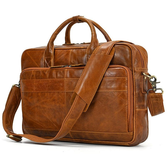 Sac Ordinateur en Cuir Homme | Elliot VALMONT