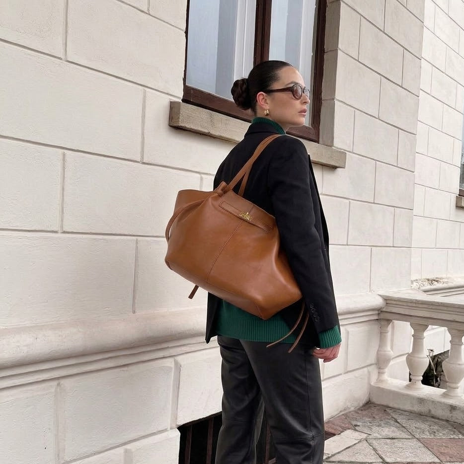 Sac Cabas VALMONT | Ailé Marron