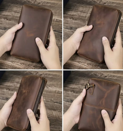 Pochette en cuir VALMONT