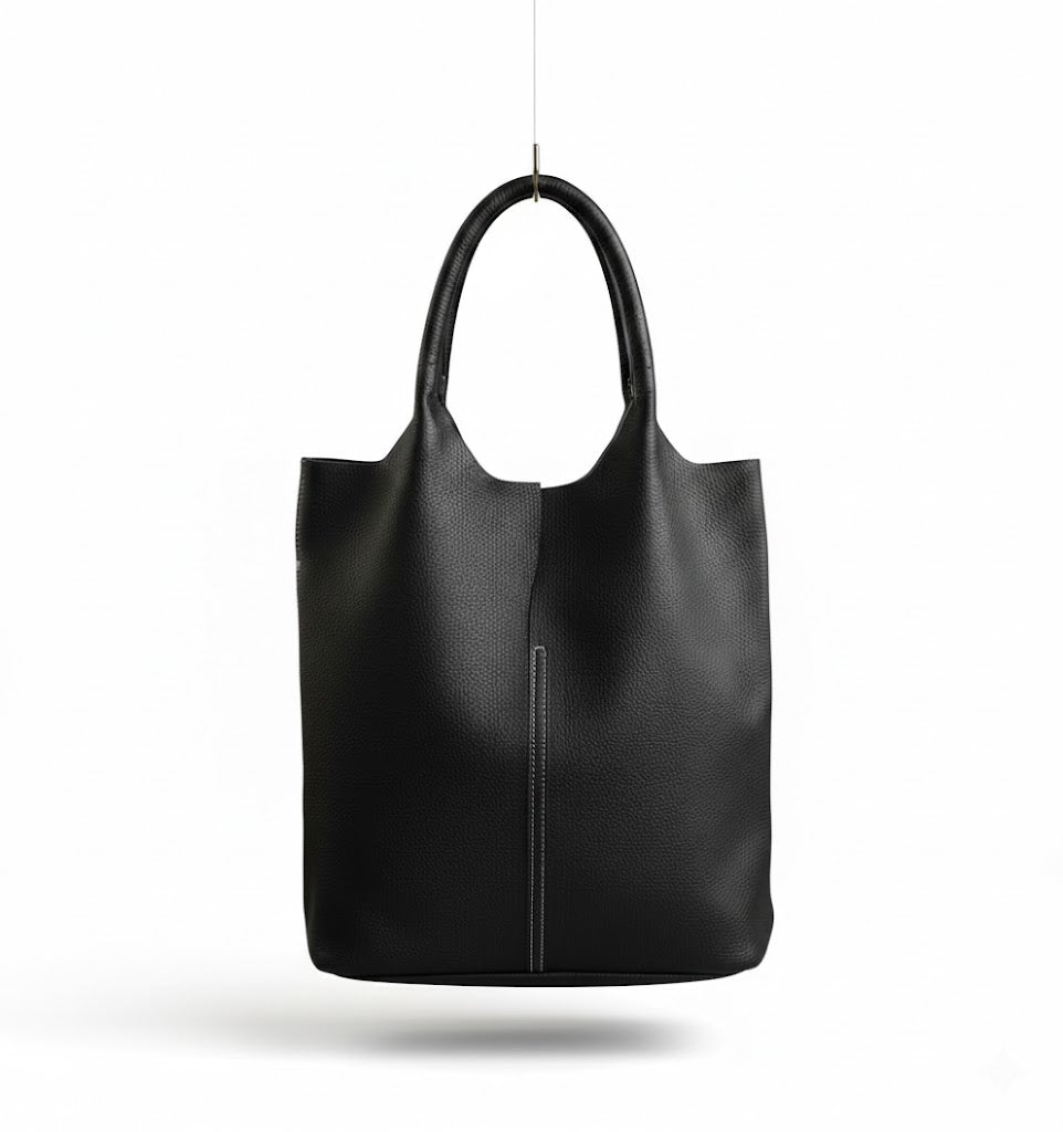 Sac Cabas Le Alma  VALMONT– Grand Sac Fourre-Tout en Cuir Véritable