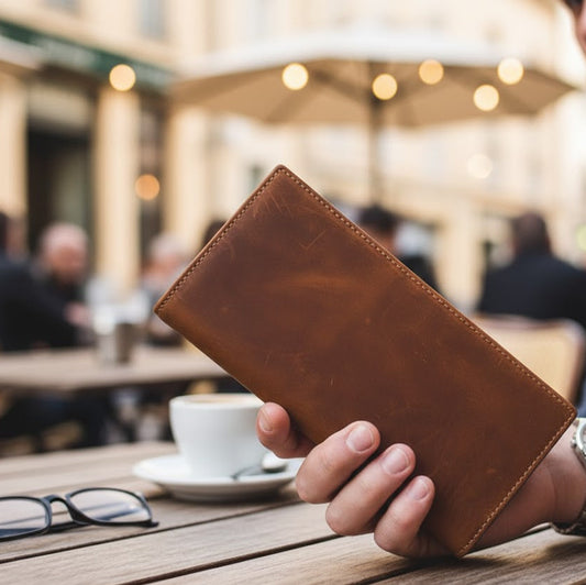 Portefeuille VALMONT en Cuir de Vache